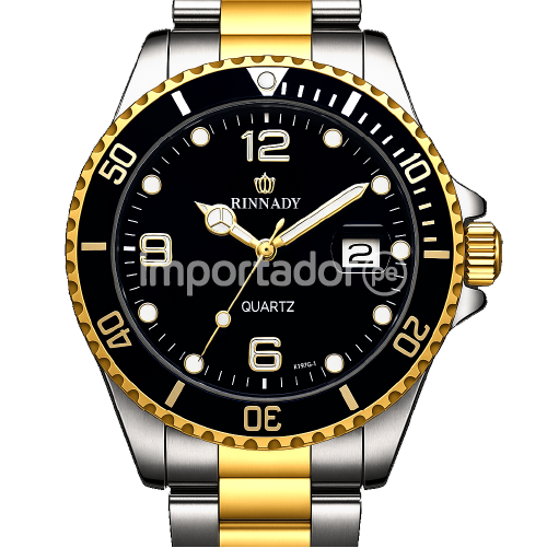 Reloj negro macrofoto Reloj negro macrofoto