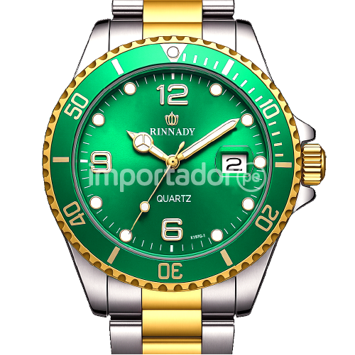 Reloj verde macrofoto Reloj verde macrofoto