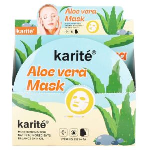 Mascarilla facial aloe vera Karité