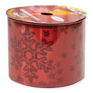 Cinta decorativa navideña cinta para lazos o moños Rlojo