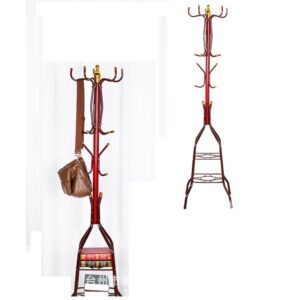 Perchero de pie 170cm ROJO