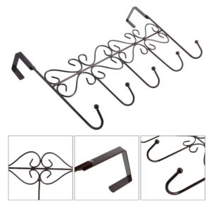 Perchero para puerta colgador de 5 ganchos