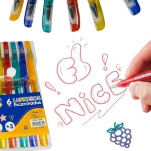 Lapicero bolígrafo con tinta con BRILLOS