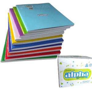 Cuaderno ALPHA Cuadiculado 88 hojas