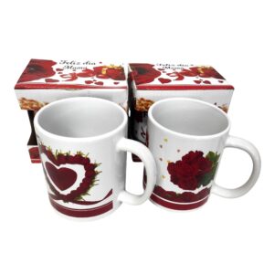 Taza en cajita para el día de la madre 350ml