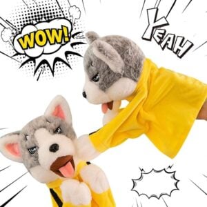 Perro boxeador Marioneta boxeador Husky Boxing con sonido