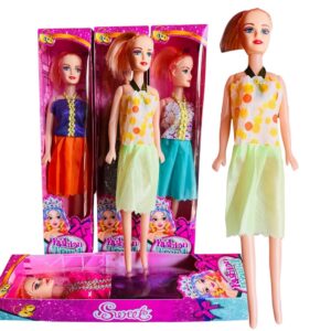 Muñeca barbie en caja - chocolatera