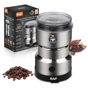 Molino RAF Eléctrico Para Café y Especias de Acero Inoxidable 300W