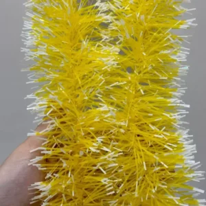 GUIRNALDAS DE 200CM X 7CM DE LARGO AMARILLAS