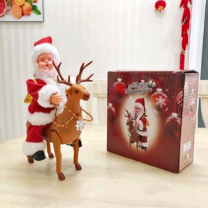 Papá Noel con Reno musical