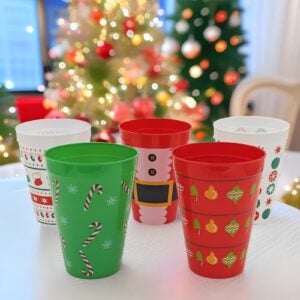 Vaso navideño chocolatero 350ml