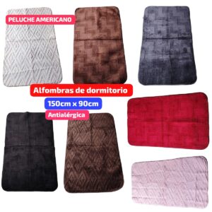 ALFOMBRAS AMERICANA PARA DORMITORIO DE 150CM X 90CM