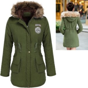 CASACAS PARKA ARMY MUJER